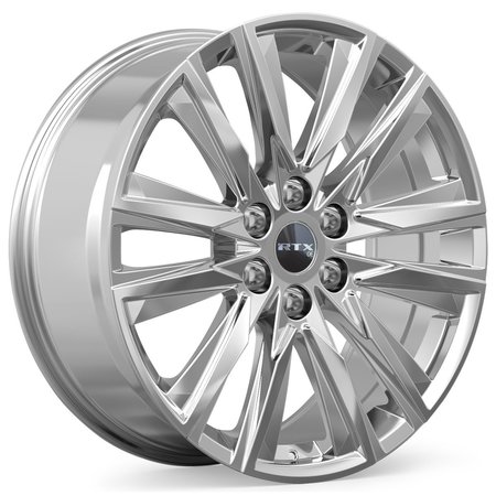 RTX Alloy Wheel, GM-01 22x9 6x139.7 ET25 CB78.1 Chrome PVD 083136